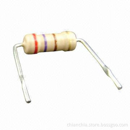 Carbon-film Resistor with Various Wattage and Tolerance Available, Customized Values are Accepted